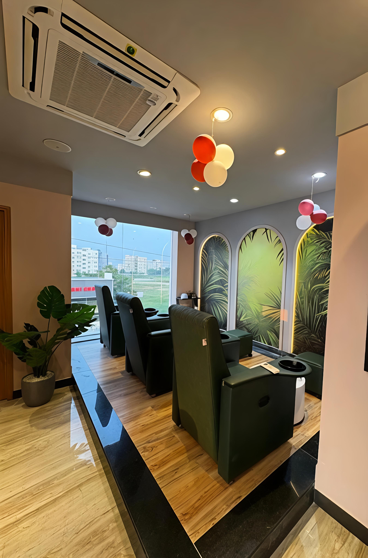 Salon interior lounge